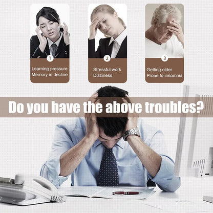 Electric scalp massager for people